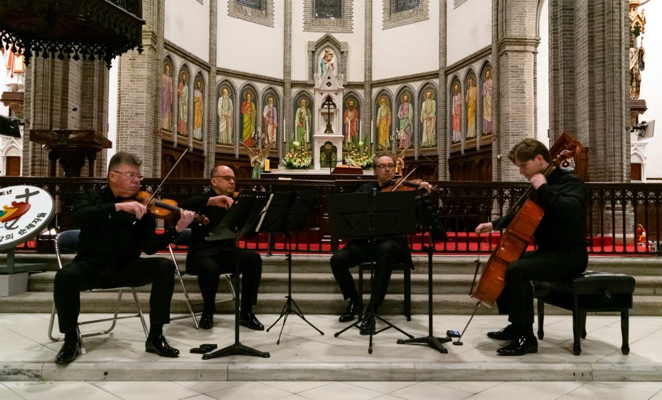 ČIURLIONIS STRING QUARTET PERFORMS IN SEOUL TO COMMEMORATE LITHUANIA‘S RESTORATION OF...